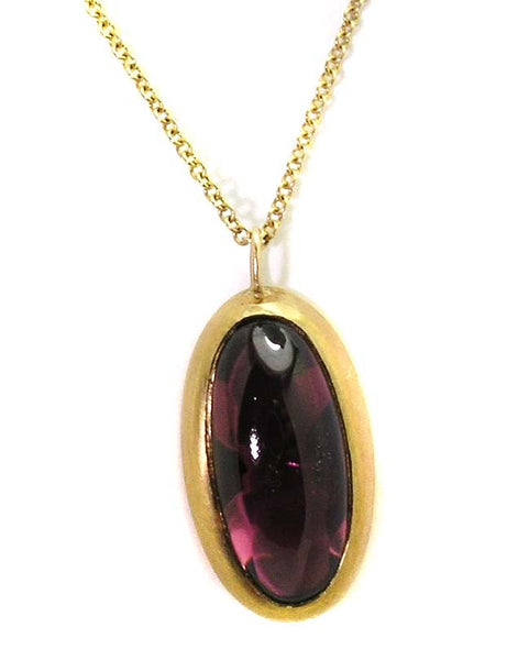 Rhodolite cheapest Garnet Pendant