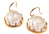 Rose Quartz Earrings. .