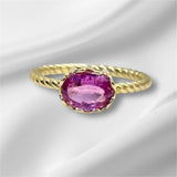 PINK SAPPHIRE RING