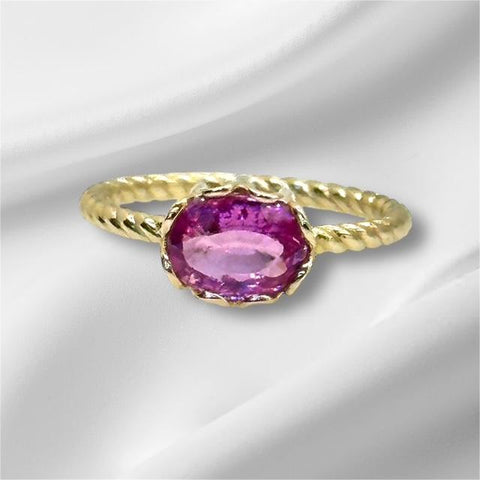 PINK SAPPHIRE RING