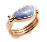 Opal ring.