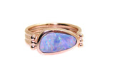 Opal ring.