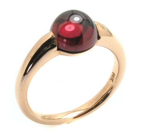 Rhodolite/Garnet ring
