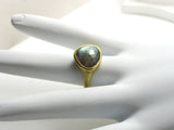 LABRADORITE RING .