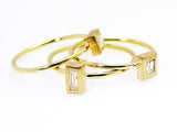Stackable Diamond Rings .
