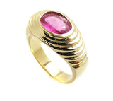 Pink Tourmaline Ring.