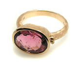 Pink tourmaline Ring